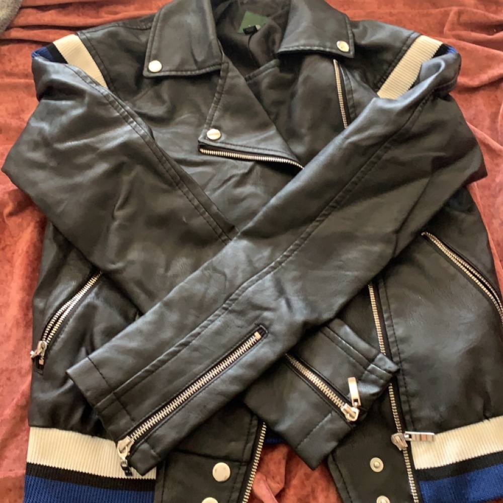 Target Women’s Black Leather Jacket